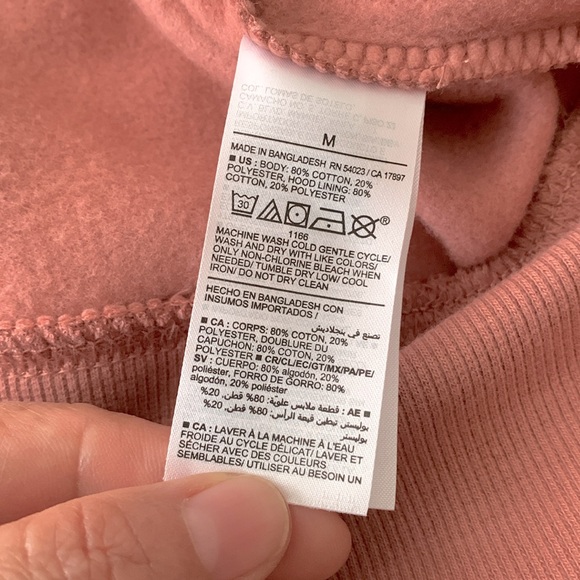 Oversized Rotation Pullover Hoodie By Old Navy Size M NWT 🤩😎 - Picture 4 of 10